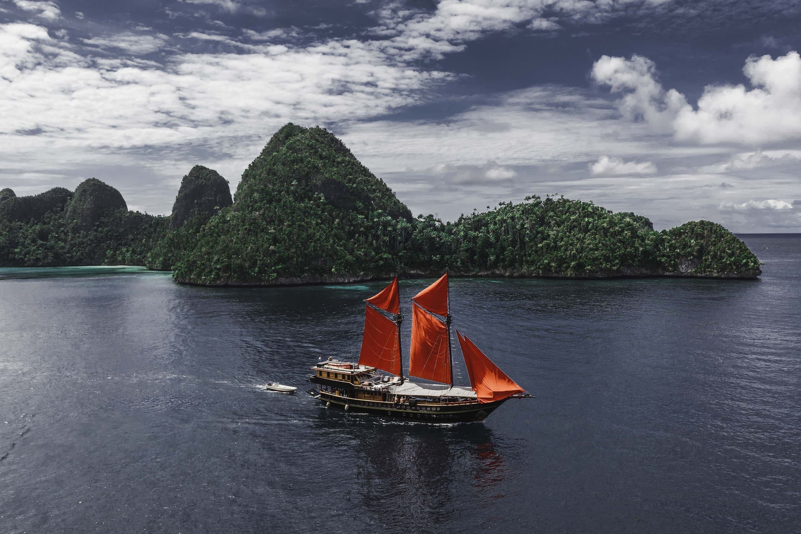 Calico Jack under sail
