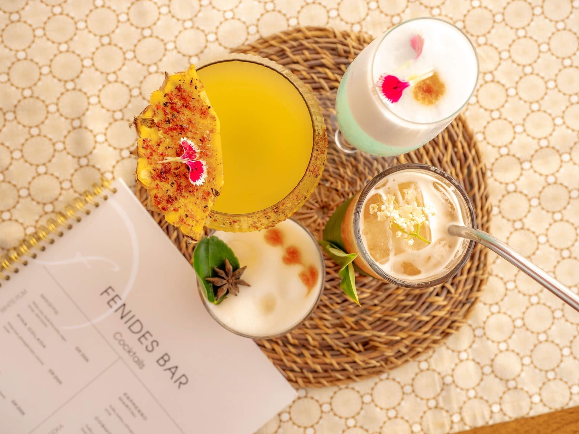 Cocktails on board