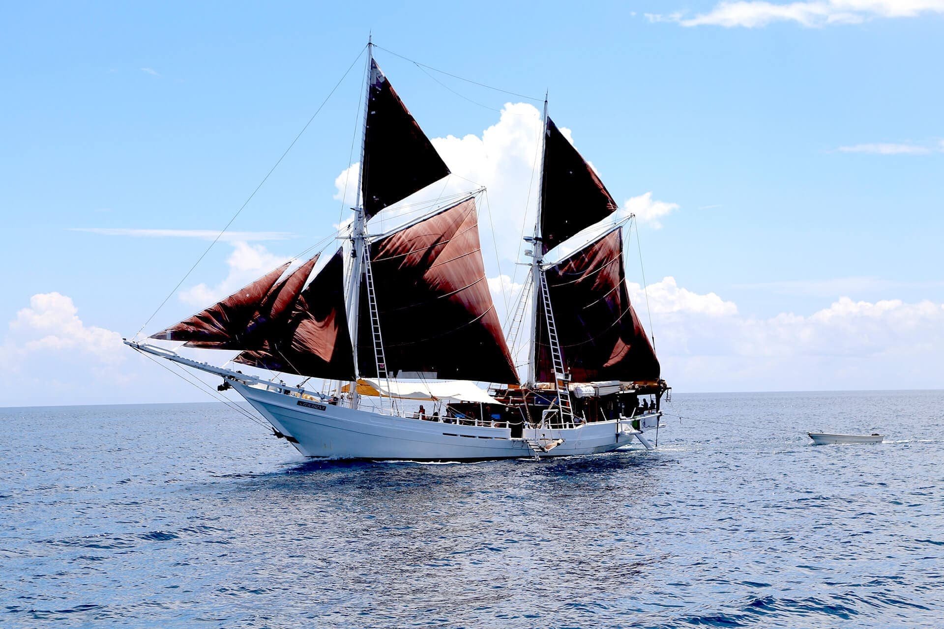 Katharina sailing
