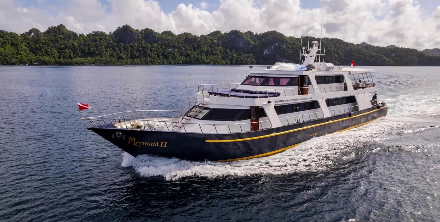Mermaid II liveaboard underway