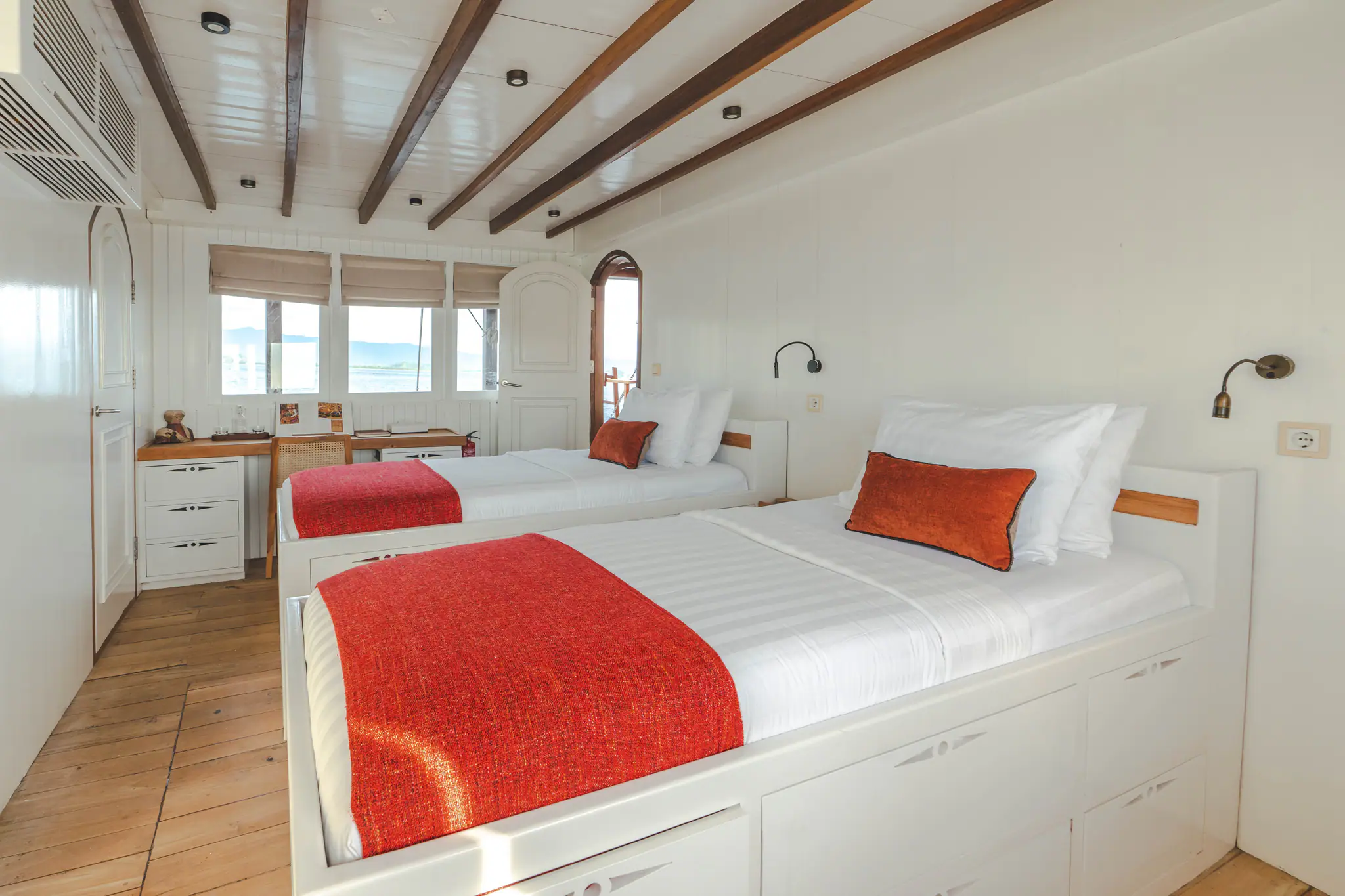 Aft deck