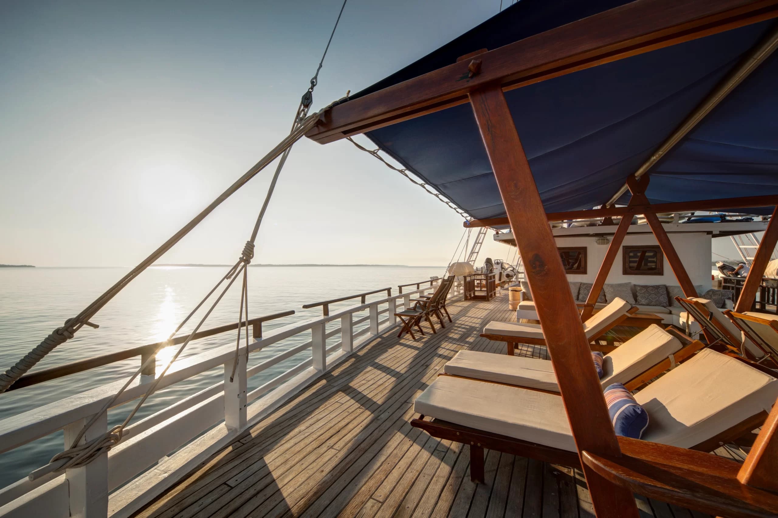 Rear deck
