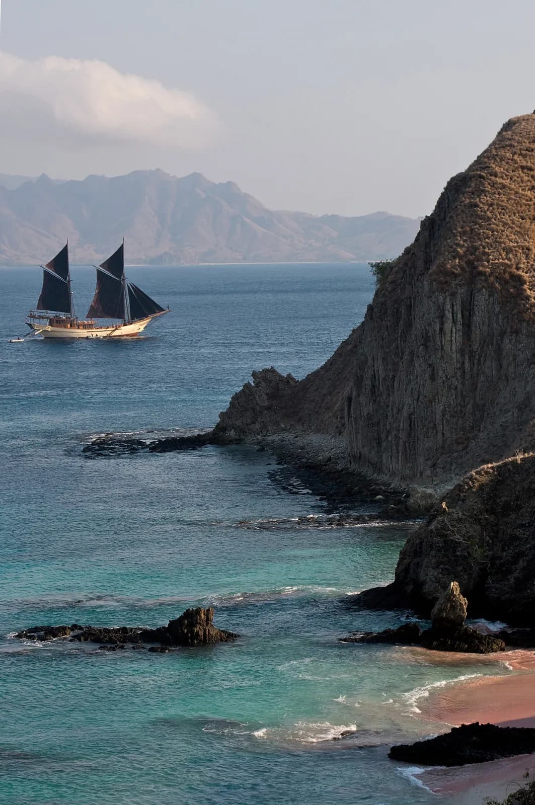 Silolona at sea