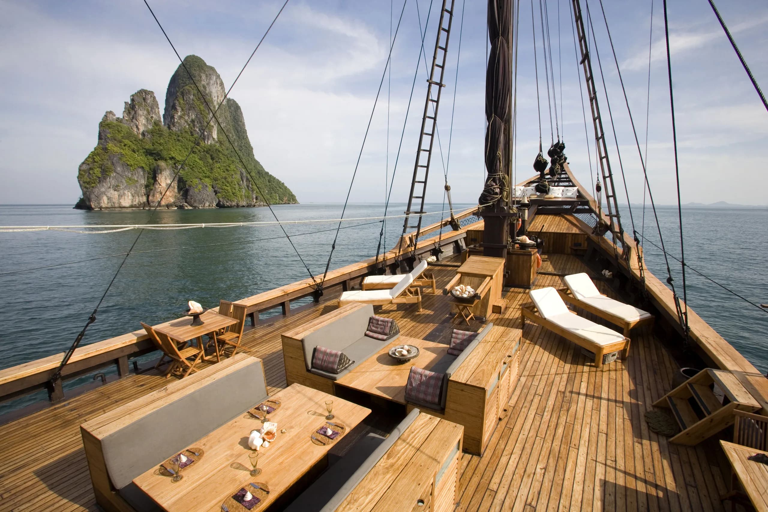 Fore deck