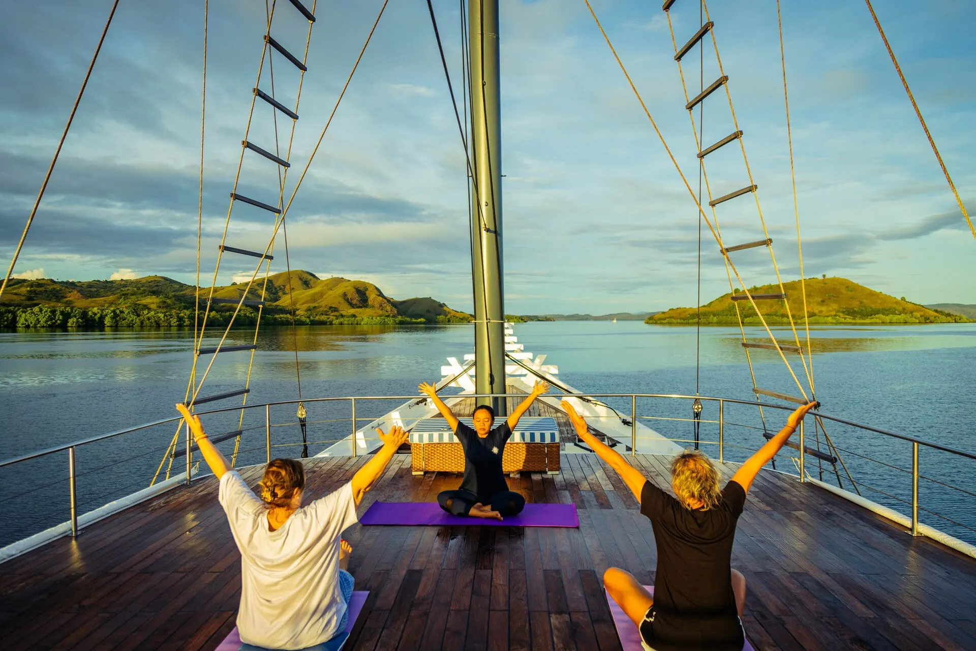 Yoga deck
